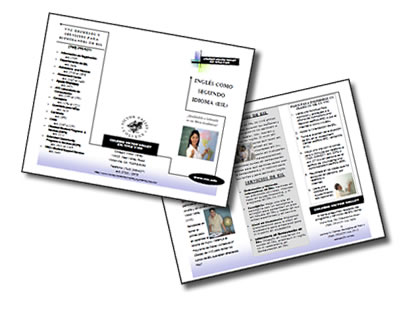 picture of ESL brochure
